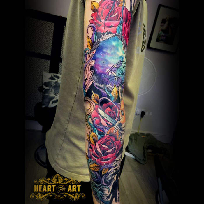  - Portfolio - Heart for Art - Tattoo Artists -  Cover up Tattoo Artists - Portrait Tattoo Artist - Stalybridge - Manchester  - UK